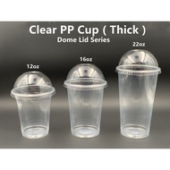 CUP ESIPAK  EC E16 LICIN DOME LID - 100pc