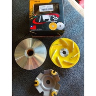 🇮🇹JVT PULLEY SET CLICK 125I V1 V2 V3/ CLICK 150i(WITH DRIVE FACE)(RS8 same)