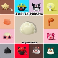 READY STOCKFor Asaki AK-PODSPro Case Casing Soft Silicone Earphone Case Simulated Cartoon NO.3
