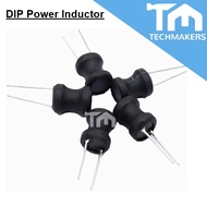 1pcs of Power Inductor Radial Leaded Inductance Copper Coil 0.3W 4.7uh ~ 560uh Techmakers