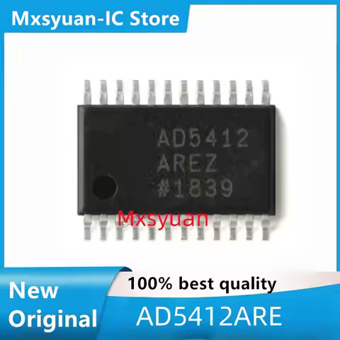 2PCS~20PCS/LOT AD5412 AD5412ARE AD5412AREZ TSSOP24 Brand new original, available for sale in stock
