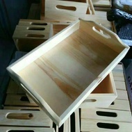 DUTCH TEAK WOOD TRAY 28x18