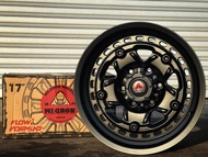 New Car Sport Rim WILCROXX 4x4 Offroad Wheels 17x8.5J 6x139 ET0 Matt Black - READY STOCK