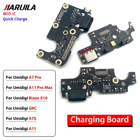 USB Micro Charger Charging Port Connector Board Flex For Umidingi A7 Pro A7S A9 A11 Pro Max Bison Pr