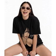 Lisa Blackpink Oversize T-Shirt Lisa Lalisa Blackpink Oversize Cotton 16s T-Shirt/