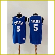 ♠ ✸ ▤ Duke 5 Tupac Shakur Iconic Basketball Jersey