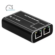2 Port POE Extender, IEEE 802.3af/At PoE+ Standard, 10/100Mbps, POE Repeater 100 Meters(328 Ft), Ext