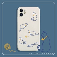 Rubik's Cube Four Cats iPhone8/11/7/SE2/xr/x/i6/i7/i8plus12/13 promax Phone Case