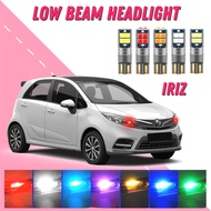 PROTON IRIZ LOW BEAM HEADLIGHT LED BULB RGB small HeadLamp Mentol Lampu Senja Kecil Spotlight T10