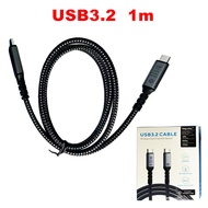USB4 Type C Cable Thunderbolt 4 PD 240W Fast Charging 8K/60Hz Data Cable