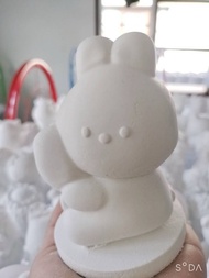 ตุ๊กตาปูนพาสเตอร์ ตุ๊กตาปูนปั้น DIY ระบายสี รูปสัตว์และการ์ตูน