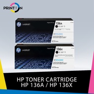 [ORIGINAL] HP TONER HP 136A HP 136X BLACK W1360A W1360X