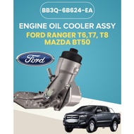 FORD RANGER T6,T7,T8 MAZDA BT50 ENGINE OIL COOLER ASSY BB3Q-6B624-EA