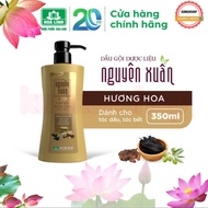 Dầu gội dược liệu Nguyên Xuân chai vòi 350ml tặng thêm 35ml trong chai nay có thêm 450ml và 600ml ch