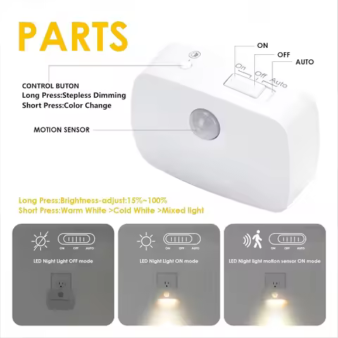 1/2/4pcs LED Night Light with Motion Sensor Light 220V 110V Wall Lamp for Home Hallway Stair Kitchen