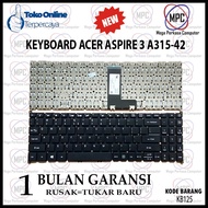 Acer Aspire 3 A315-42 SF315 A615 Black Keyboard