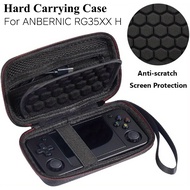 Hard Carrying Case for ANBERNIC RG35XX H Handheld Game Console Travel Storage Holder With Mesh Bag F