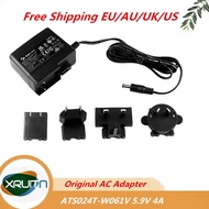 Original ATS024T-W061V SMI18-5-V-P5 SMI36-5-V-P6 power adapter 5.9V4.0A 5V3A~5A charger US/EU/UK/AU 