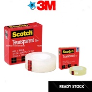 3M Scotch™ (12.7mm x 32.9m / ( 19mm x 32.9m ) Transparent Tape  Photo Safe Instant Adhesion Tape