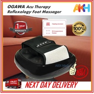 OGAWA Acu Therapy Reflexology Foot Massager(Black)