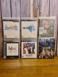 แผ่นเกม PlayStation 3 เกม Final Fantasy ภาค 10/10-2 ภาค 13 ถาค 13-2 และภาค 13 Lightning Returns ชุดนี้มัดรวม เกม Final Fantasy ทั้งหมดที่มีในเครื่อง PlayStation 3 มาทั้งหมด เป็นสินค้าของแท้มือสองสภาพสะสม ใช้งานได้ตามปรกติ ขายชุดละ 1290 บาท