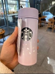 韓國 Starbucks 櫻花系列 紫粉漸變色 不鏽鋼杯 保溫杯 250ml