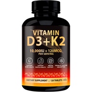 MAMA BEAUTY วิตามิน D3 K2 แท็บเล็ต Vitamin D3 Vitamin K2 Tablet สามารถส่งเสริมกระดูกและกล้ามเนื้อสุข