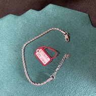 Ongpin Mnl Rope Chain 925 Silver Italy Bracelet Accessories For Men And Women Stainless Steel High Q