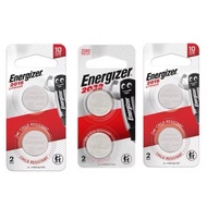 Energizer (2pcs/pack) CR2016 / CR2025 / CR2032 / AA / AAA / 9V / E96 / 3V Alkaline Lithium Coin Batt