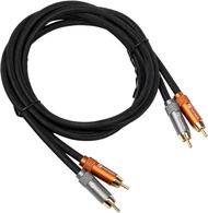Fosi Audio 2RCA to 2RCA Cable 3.9Ft Gold-Plated 2 RCA Male to 2 RCA Male Stereo Audio Cable for Home