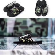 A bathing ape bape x suicoke ABC camo 綠迷彩 拖鞋 聯名款