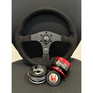 NRG "DING" COMBO SET QUICK RELEASE + NRG SHORT HUB HONDA CIVIC FD/FB/EK ES DC5/CRZ WITH MUGEN STEERI