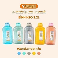Vi Hung Plastic H2O 2.2L Water Bottle