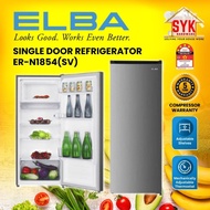 SYK ELBA Single Door Refrigerator ER-N1854 185L Single Door Fridge 1 Door Peti Sejuk 1 Pintu Kecil Murah Satu Pintu 冰箱