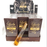 Perfume Lady Million Prive 1BOX Miniature Travel Spray 12pcs x 20ML (HARGA BORONG)