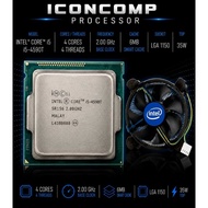 INTEL CORE i5 4590T PROCESSOR + FAN ORIGINAL SOCKET 1150
