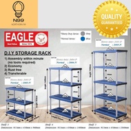 DIY Storage Rack plastic/ Heavy Duty/storage rack/Rack Dapur/Rack store