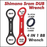 Bottom Bracket Wrench BB44 BB46 BB49 BB52 Wrench Deckas MTB BB Tool Kit Basikal Tool Bicycle Tools