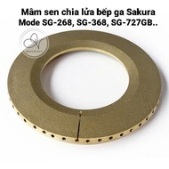 Mâm sen chia lửa bếp gas âm Sakura Sakura SG-268 SG-368 Sakura SG-727GB Sakura SG-2260G Sakura SG-23