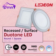 YETPlus LEDEON AY340 7W 4" 4 Inch LED Ceiling Panel Light Recessed Downlight 6500K White Daylight Si