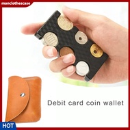 manclothescase Long-lasting Coin Organizer Compact Coin Purse Wallet Organizer for Travel Home Portable Coin Holder Sorter Set
