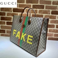 LV_ Bags Gucci_ Bag Shopping Fake Not Print 630353 Briefcase Canvas Women Leather WETN