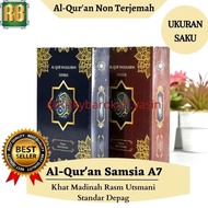 Alquran Saku Tilawah Samsia A7 Soft Cover - Alquran Saku Ukuran Mini