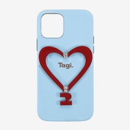 Tagi. | Cute Leather Phone Case with Metal Stand Gift for Birthday iPhone 17pm/16pm/15pm