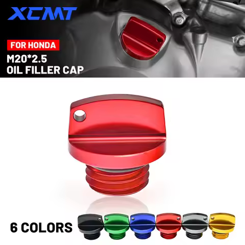 CNC M20x2.5 Oil Filler Cap Plug For Honda CB CBR CR CRF TRX VTR X-4 250L 250M 300F 250F 500F 250RR 1