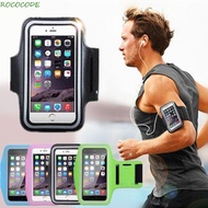 ROCOCODE Phone Bag Protecting Phone 5.5/6.3/7 inch Phone Holder Gym Armbands Zipper Mobile Phone Bag Sports Armband