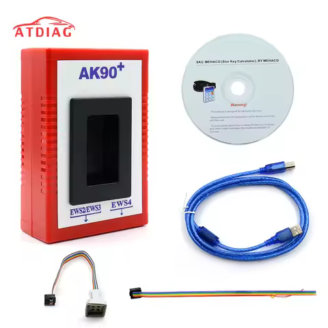 V3.19 AK90+AK90 Key Programmer Tool For All EWS AK 90 Key Maker AK-90 With Car Styling Free Ship