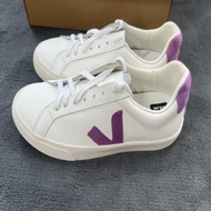 🍑現貨37碼 Veja Esplar 白紫色小白鞋 女款