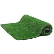 1 square meter of artificial grass carpet used to line the yard and make children's playgrounds (cut