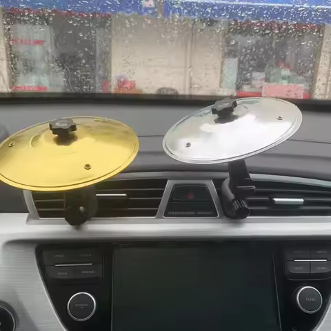 1/2PCS Universal Mini Drums Colliding with Cymbals Vent Decoration for Car Rugged Automotive Interio